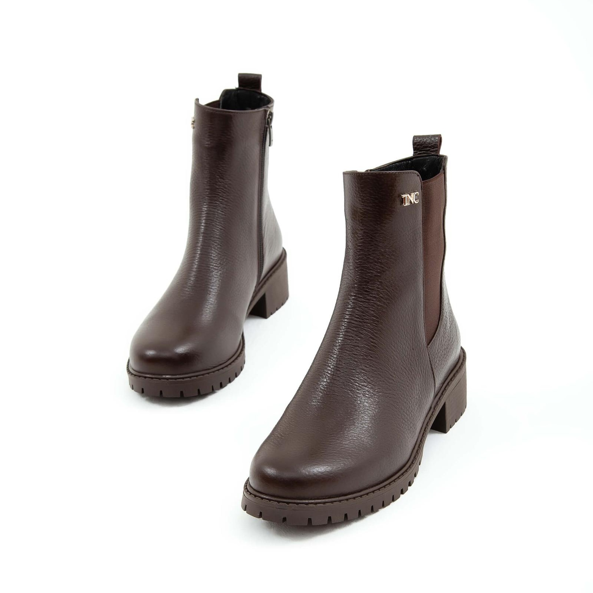 Tamer Tanca Kadın Hakiki Deri Kahverengi Floter Casual Bot