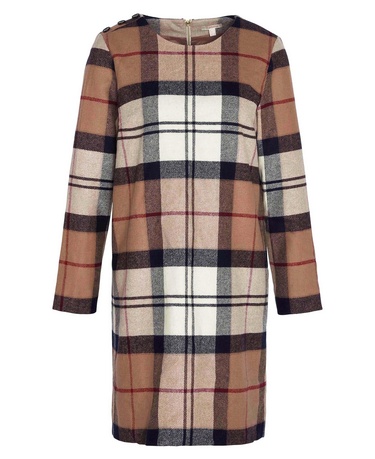  Barbour Nancy Tartan Mini Elbise