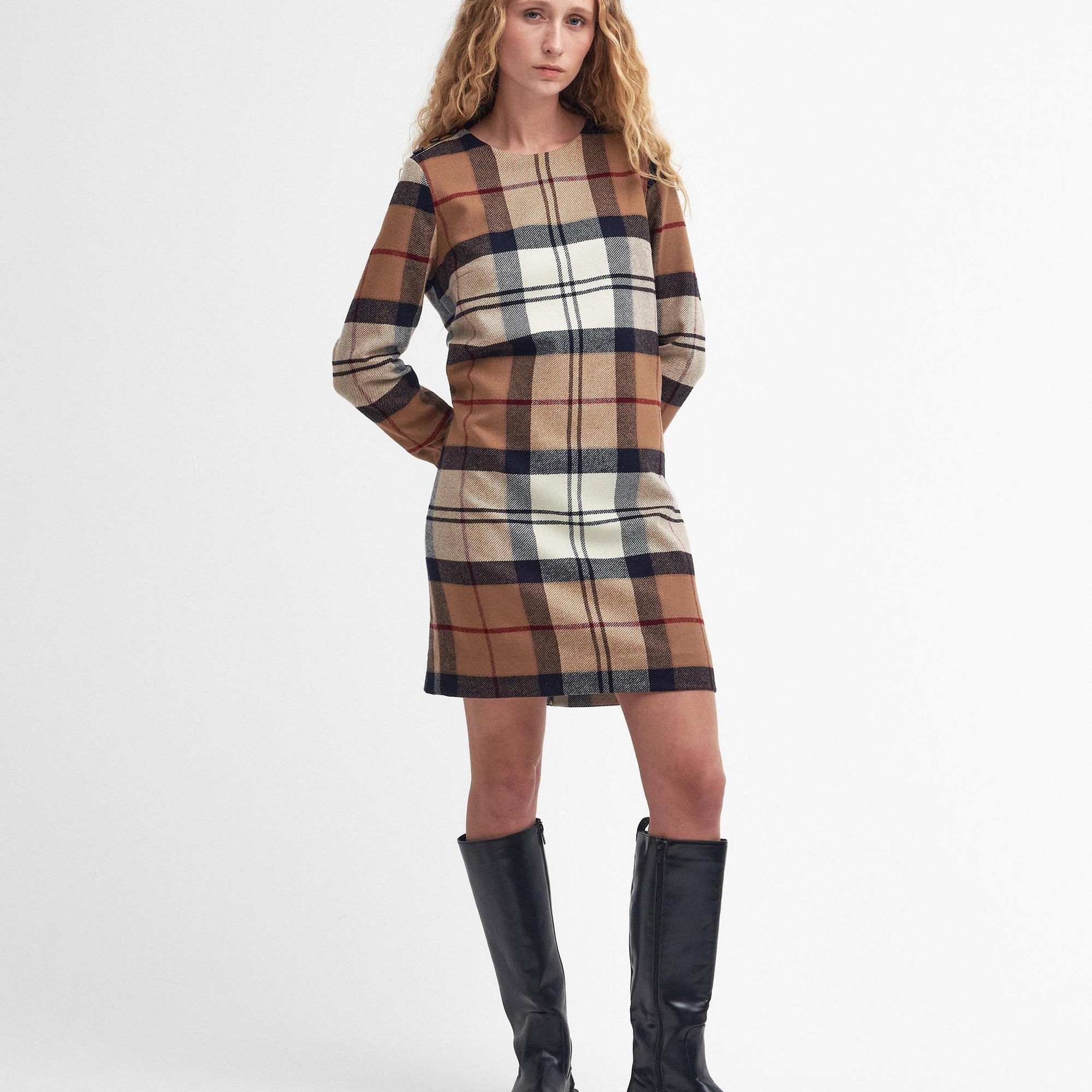 Barbour Nancy Tartan Mini Elbise