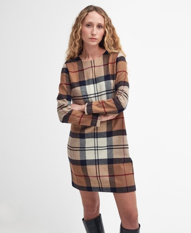  Barbour Nancy Tartan Mini Elbise