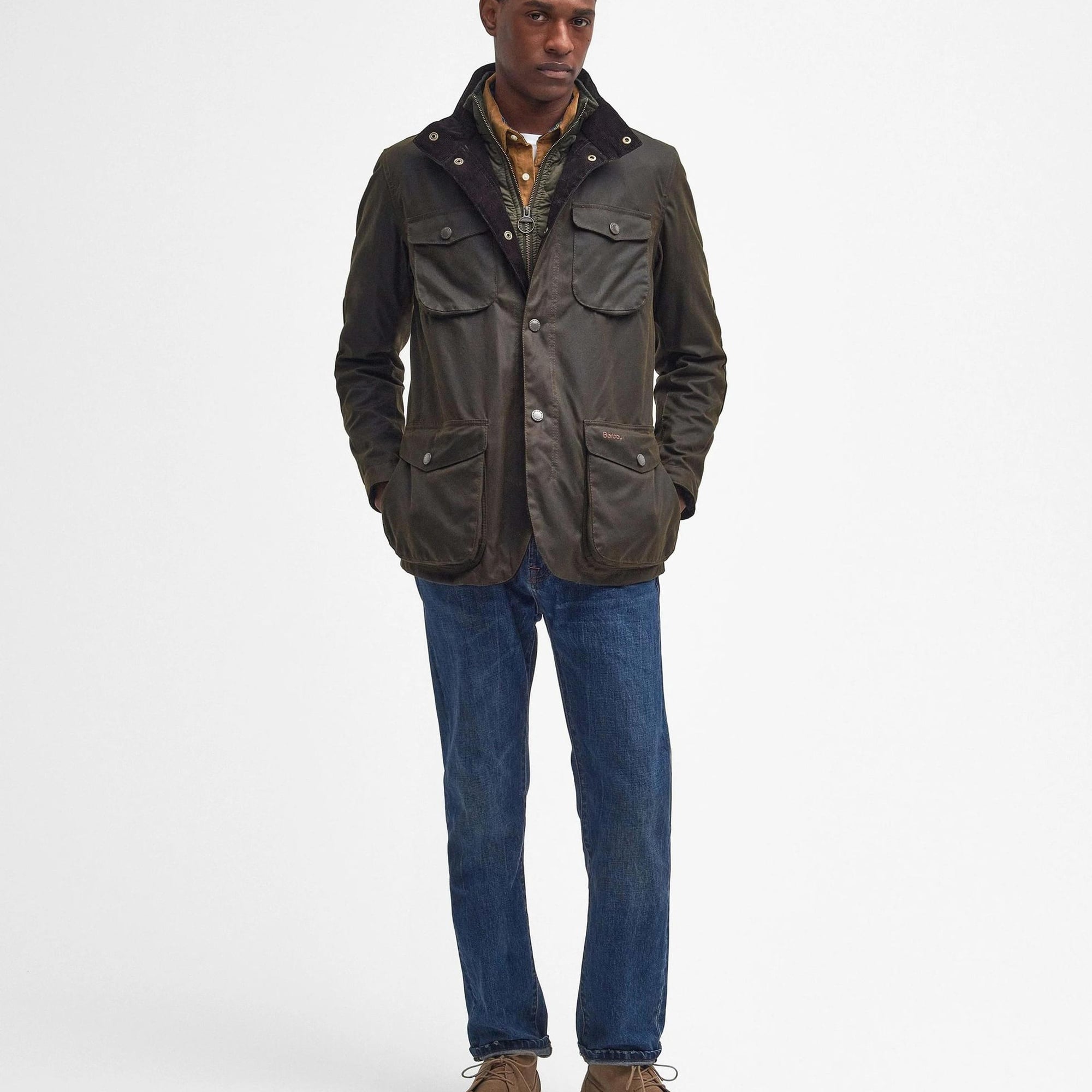 Barbour Ogston Yağlı Ceket