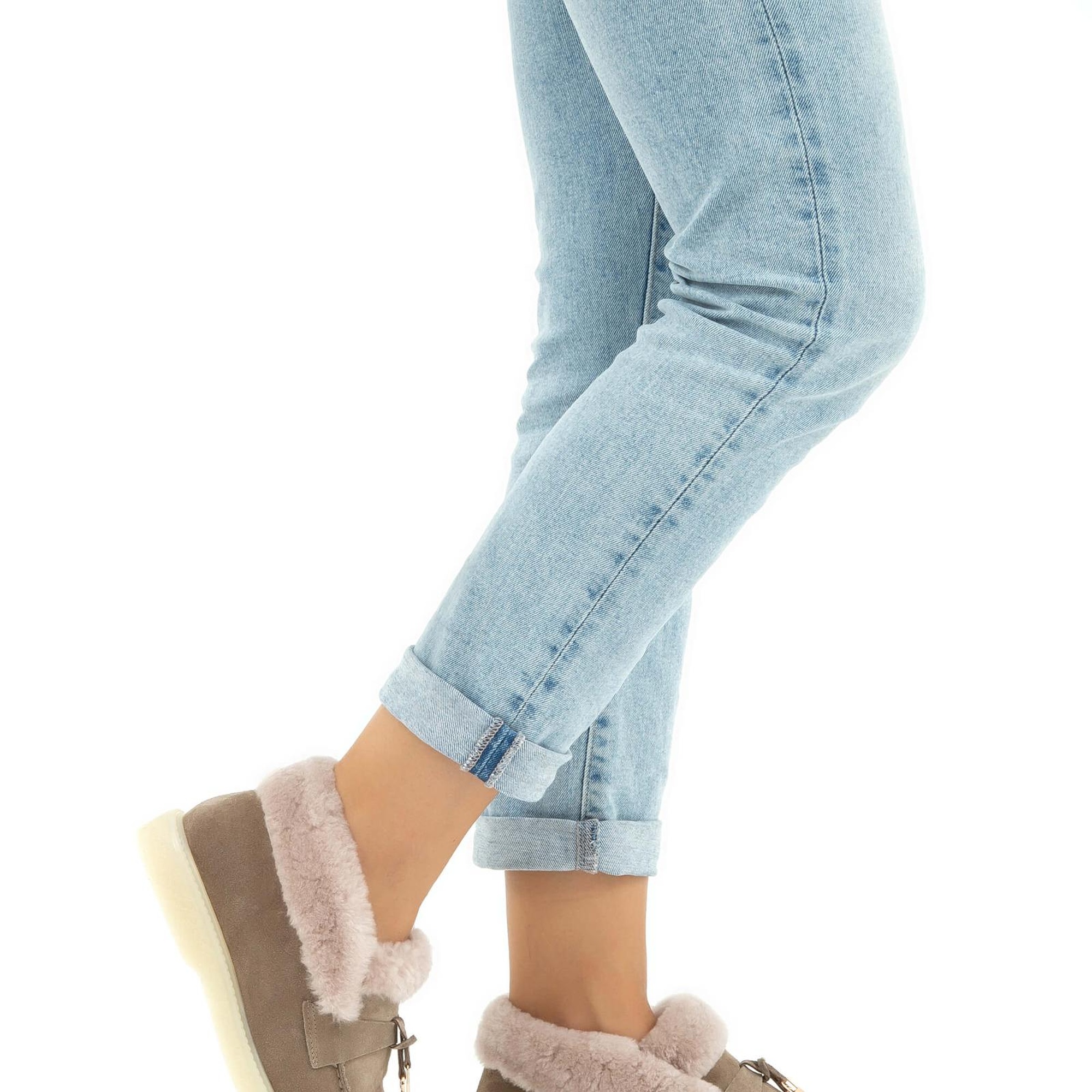 Tamer Tanca Kadın Hakiki Deri Vizon Casual Bot