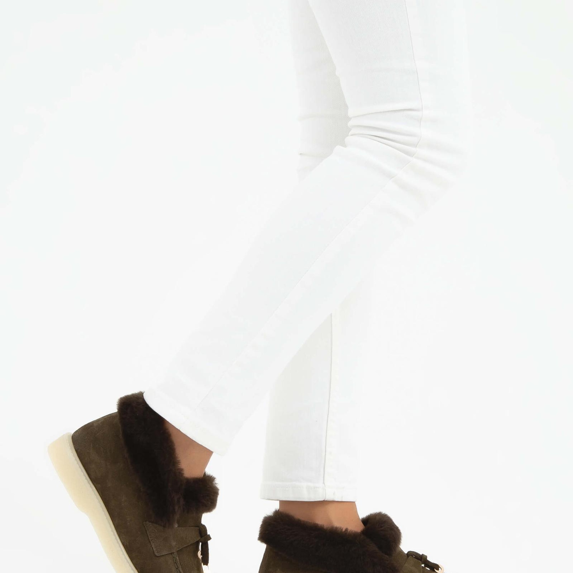 Tamer Tanca Kadın Hakiki Deri Yeşil Casual Bot