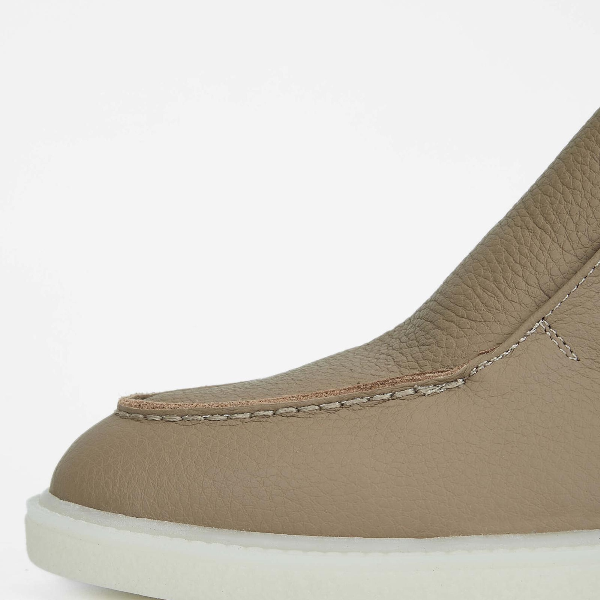 Tamer Tanca Kadın Hakiki Deri Bej Casual Bot