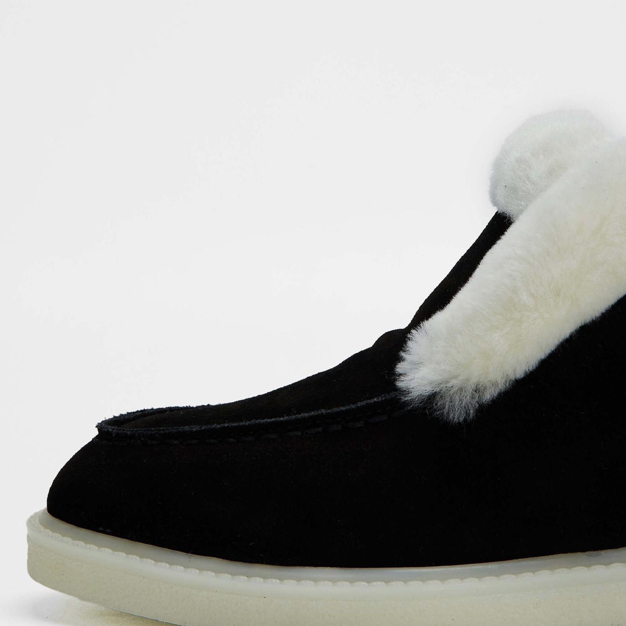 Tamer Tanca Kadın Hakiki Deri Siyah Süet Casual Bot