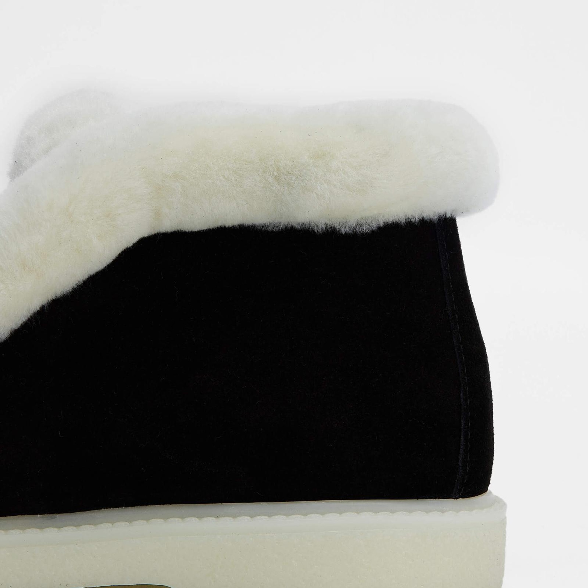 Tamer Tanca Kadın Hakiki Deri Siyah Süet Casual Bot