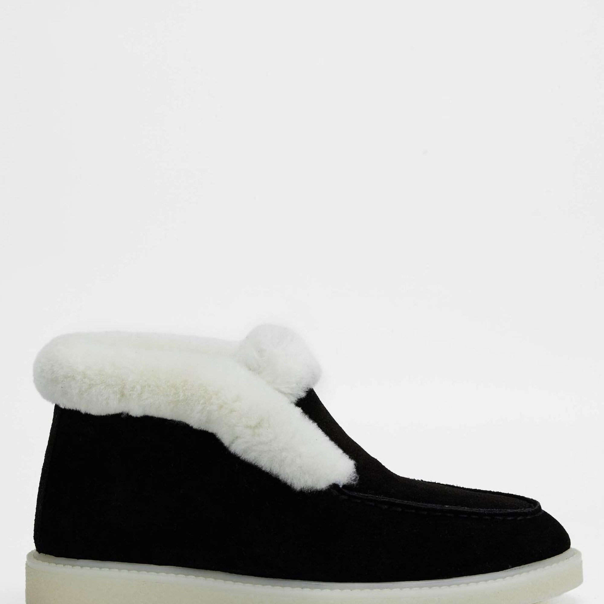 Tamer Tanca Kadın Hakiki Deri Siyah Süet Casual Bot