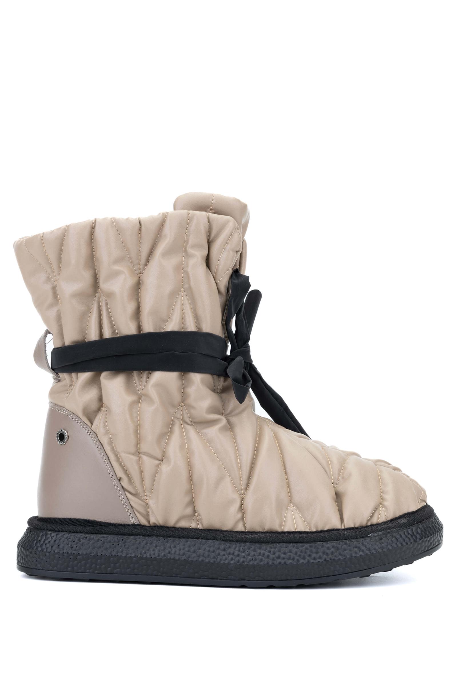  Tamer Tanca Kadın Hakiki Deri Vizon Casual Bot