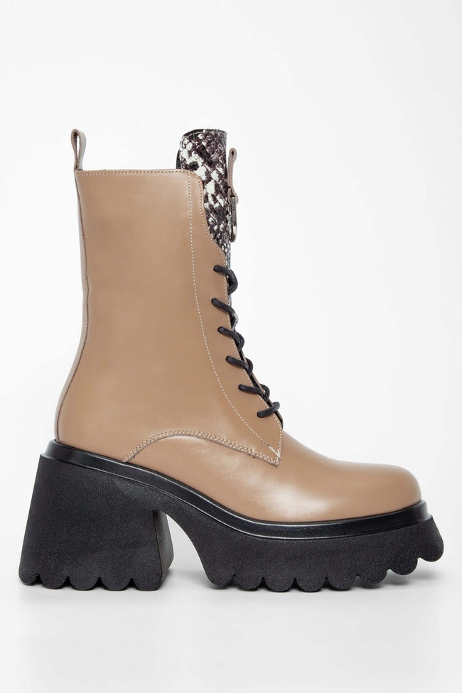  Tamer Tanca Kadın Hakiki Deri Vizon Casual Bot