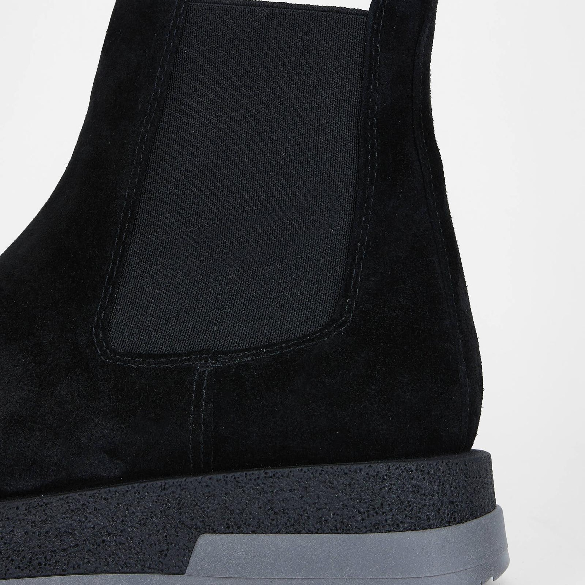 Tamer Tanca Kadın Hakiki Deri Siyah Süet Casual Bot