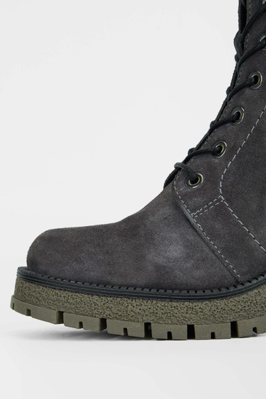  Tamer Tanca Kadın Hakiki Deri Taş Süet Casual Bot