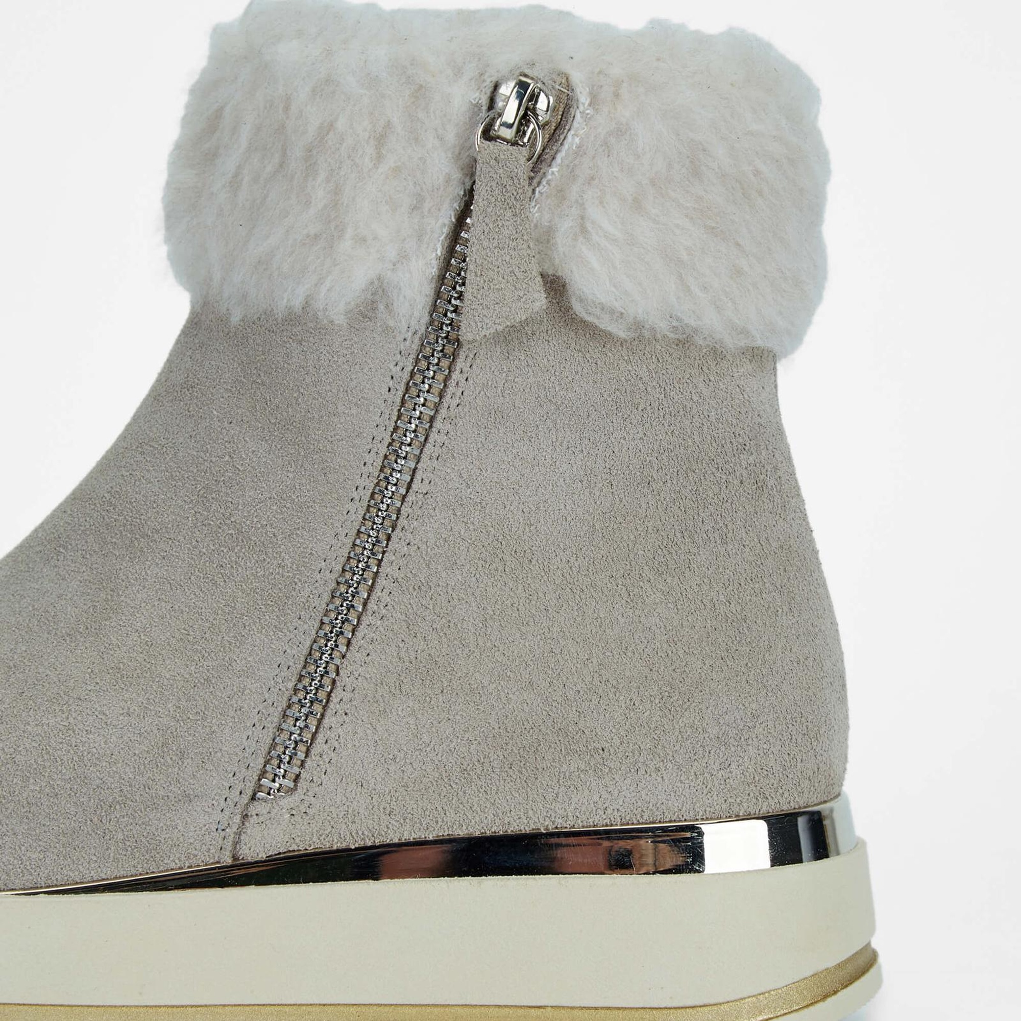 Tamer Tanca Kadın Hakiki Deri Bej Casual Bot