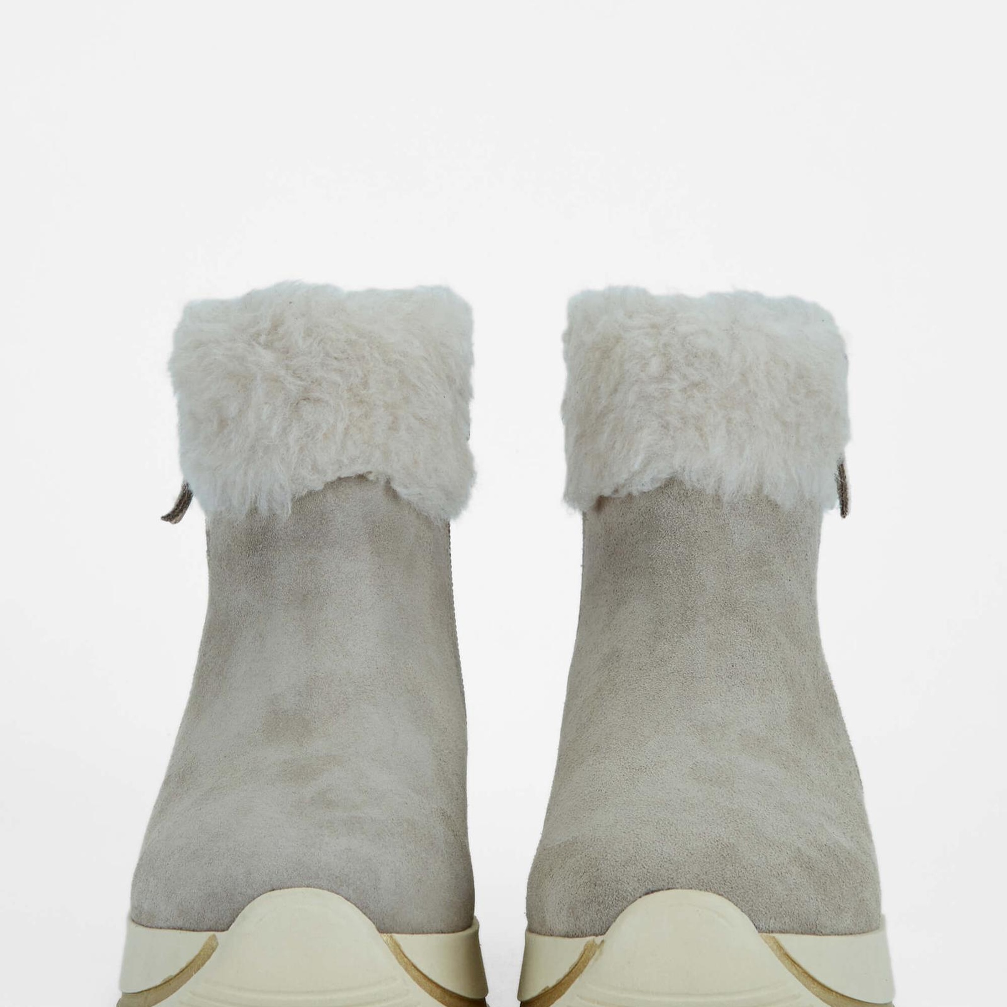 Tamer Tanca Kadın Hakiki Deri Bej Casual Bot