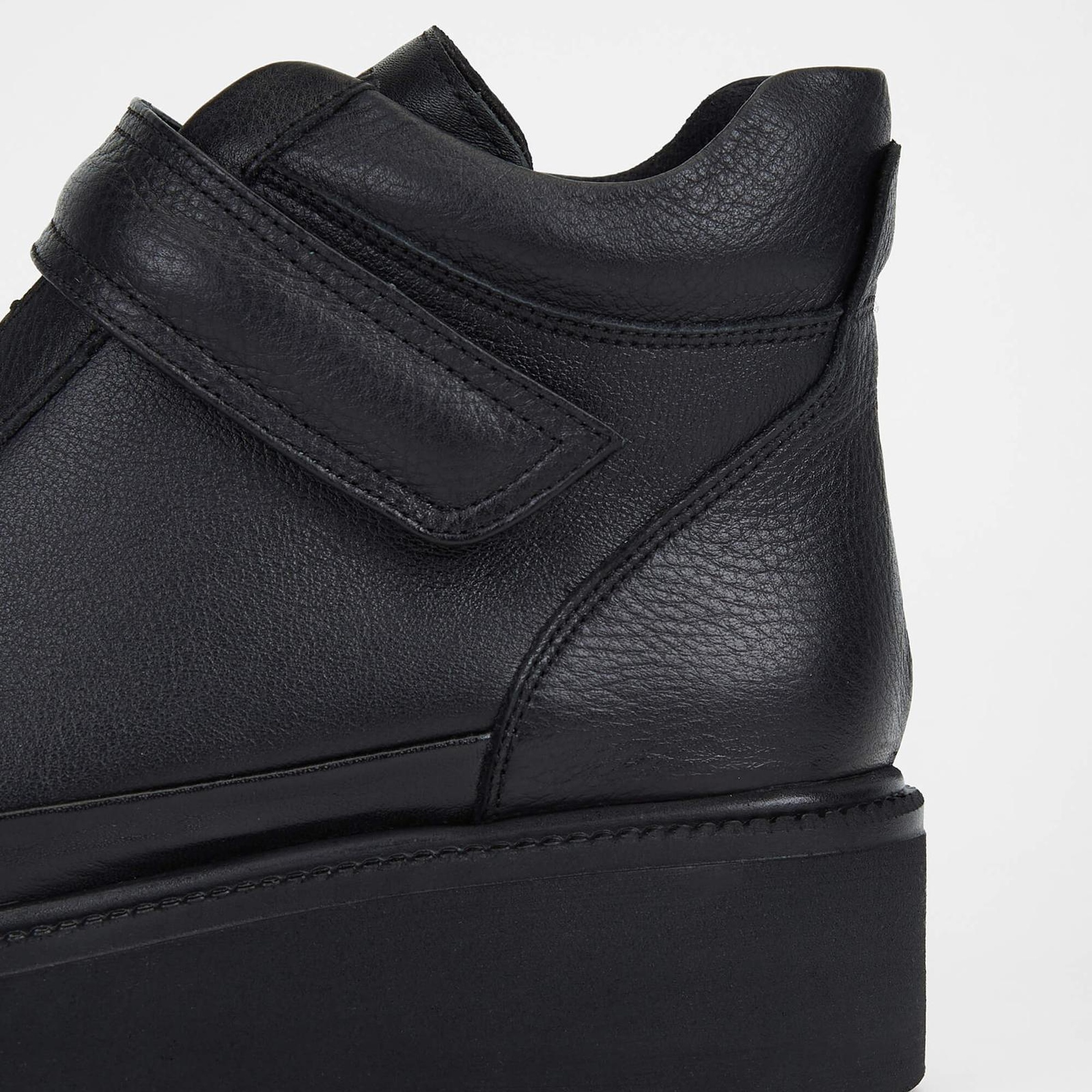 Tamer Tanca Kadın Hakiki Deri Siyah Casual Bot