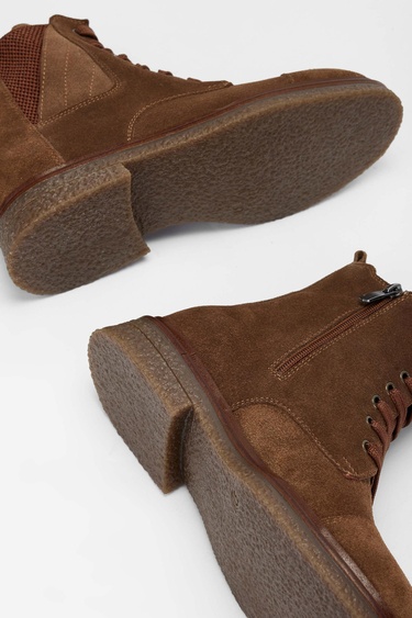  Tamer Tanca Kadın Hakiki Deri Kahverengi Casual Bot