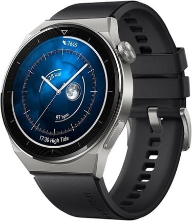  Huawei Watch GT3 Pro 46MM Titanyum Kasa - Siyah