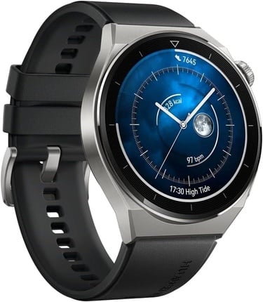  Huawei Watch GT3 Pro 46MM Titanyum Kasa - Siyah