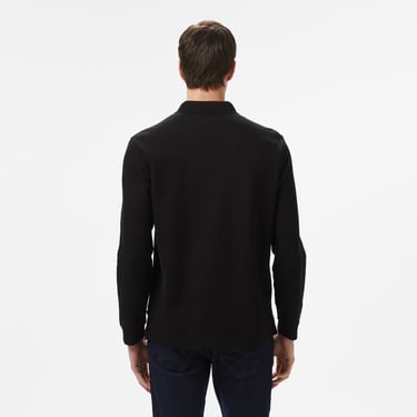  Nautica Erkek Siyah Classic Fit Uzun Kollu Polo