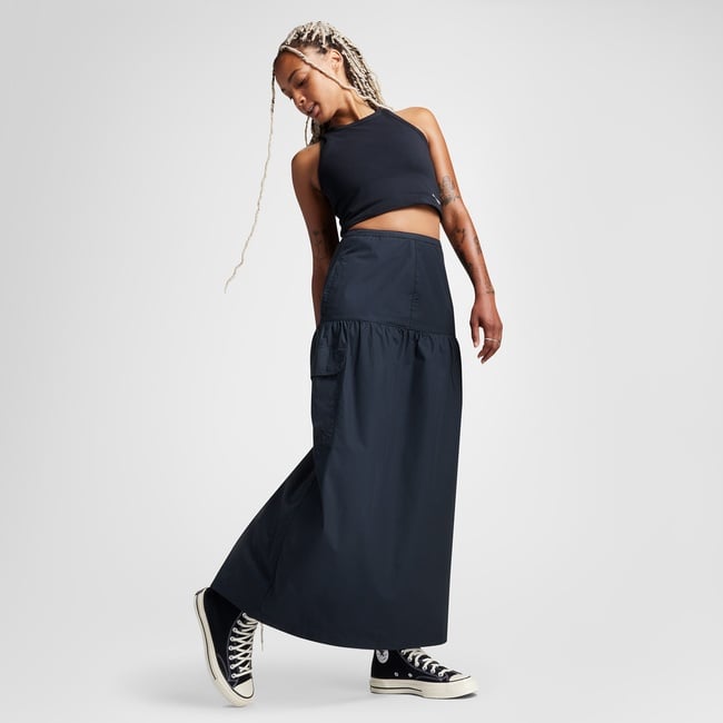  Converse Kadın Cargo Siyah Etek