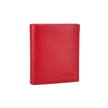  Linoa Kırmızı Kadın Deri Cüzdan