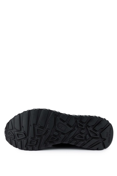  Tamer Tanca Erkek Hakiki Deri Siyah Casual Bot