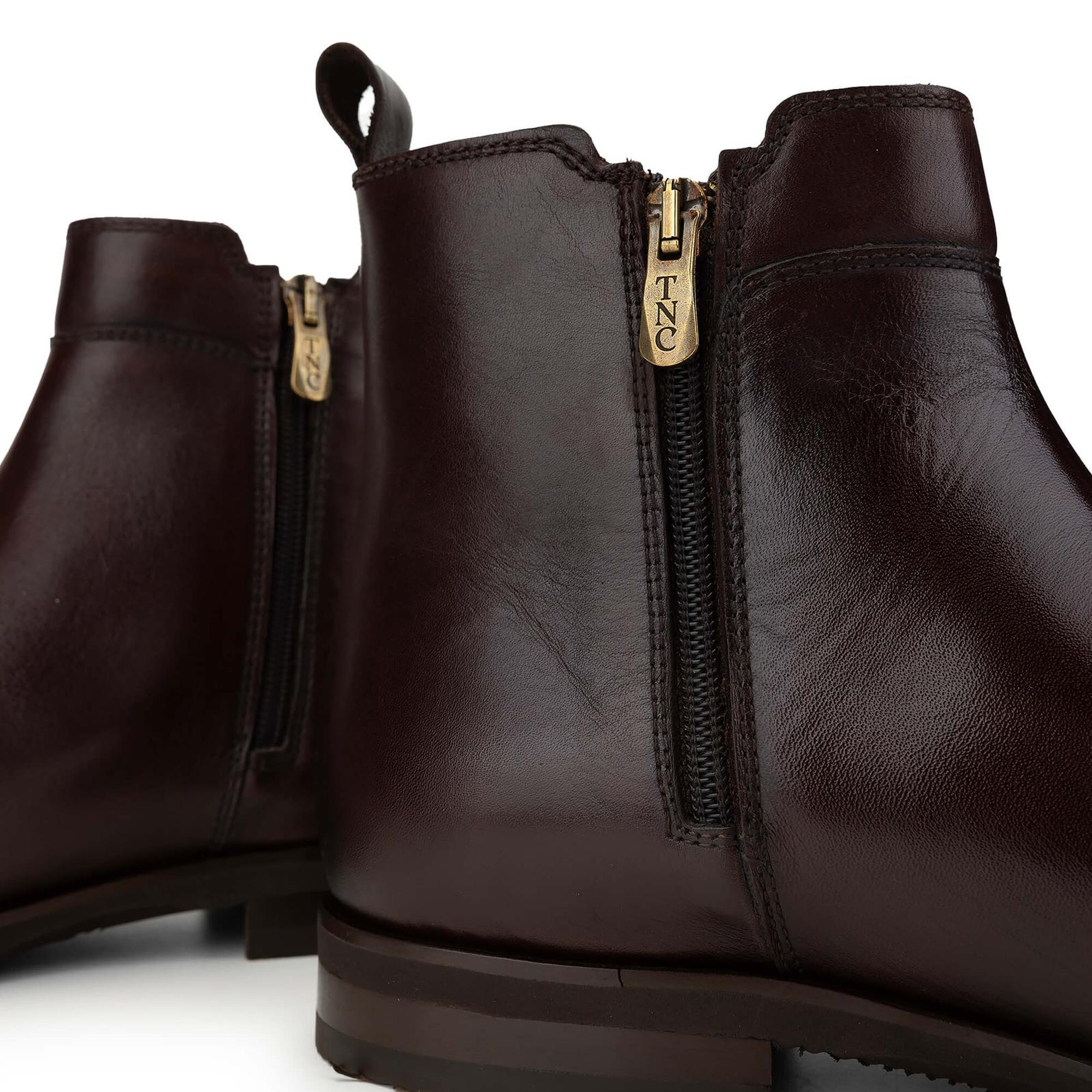 Tamer Tanca Erkek Hakiki Deri Kahverengi Casual Bot