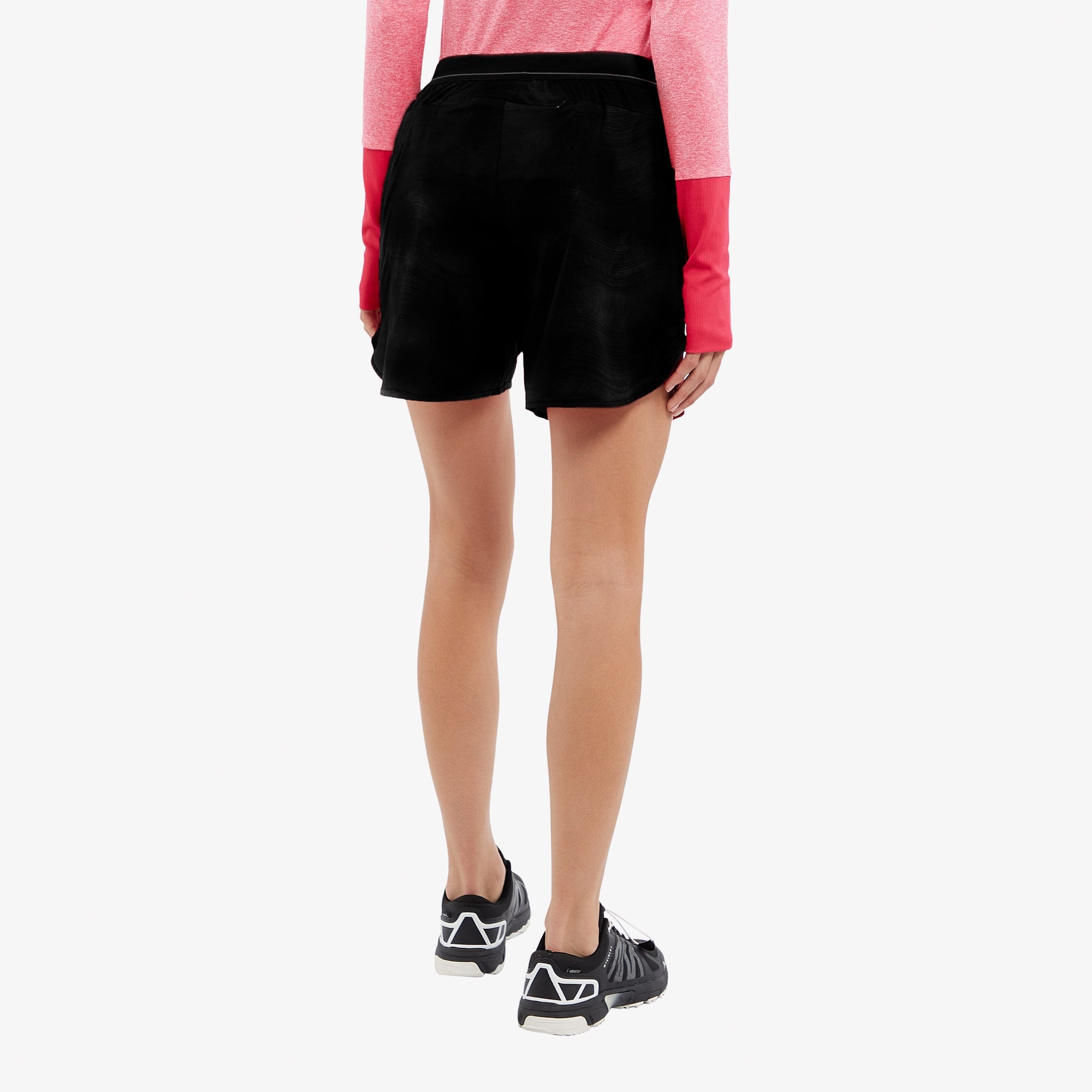 Energetics Isolda II 7 inch Kadın Siyah Koşu Şortu