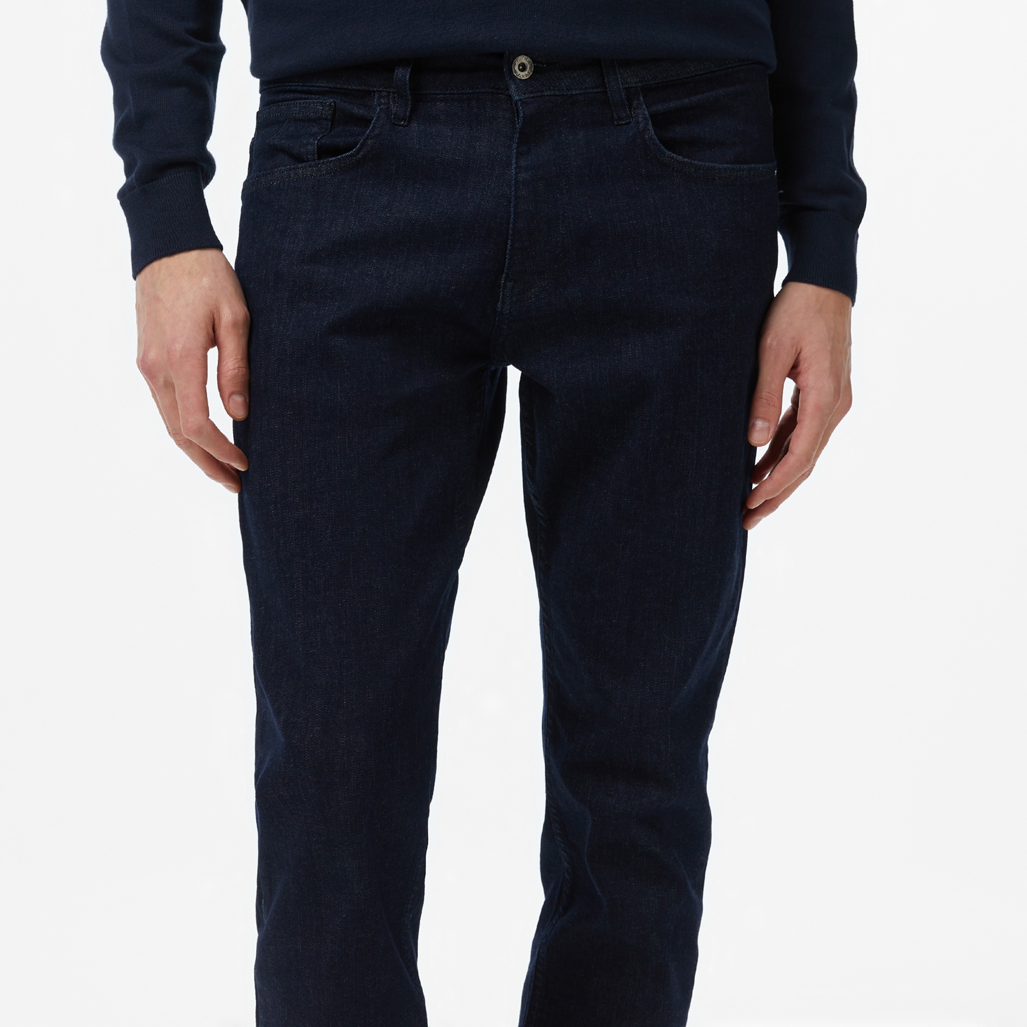 Nautica Erkek Lacivert Regular Fit Denim Pantolon