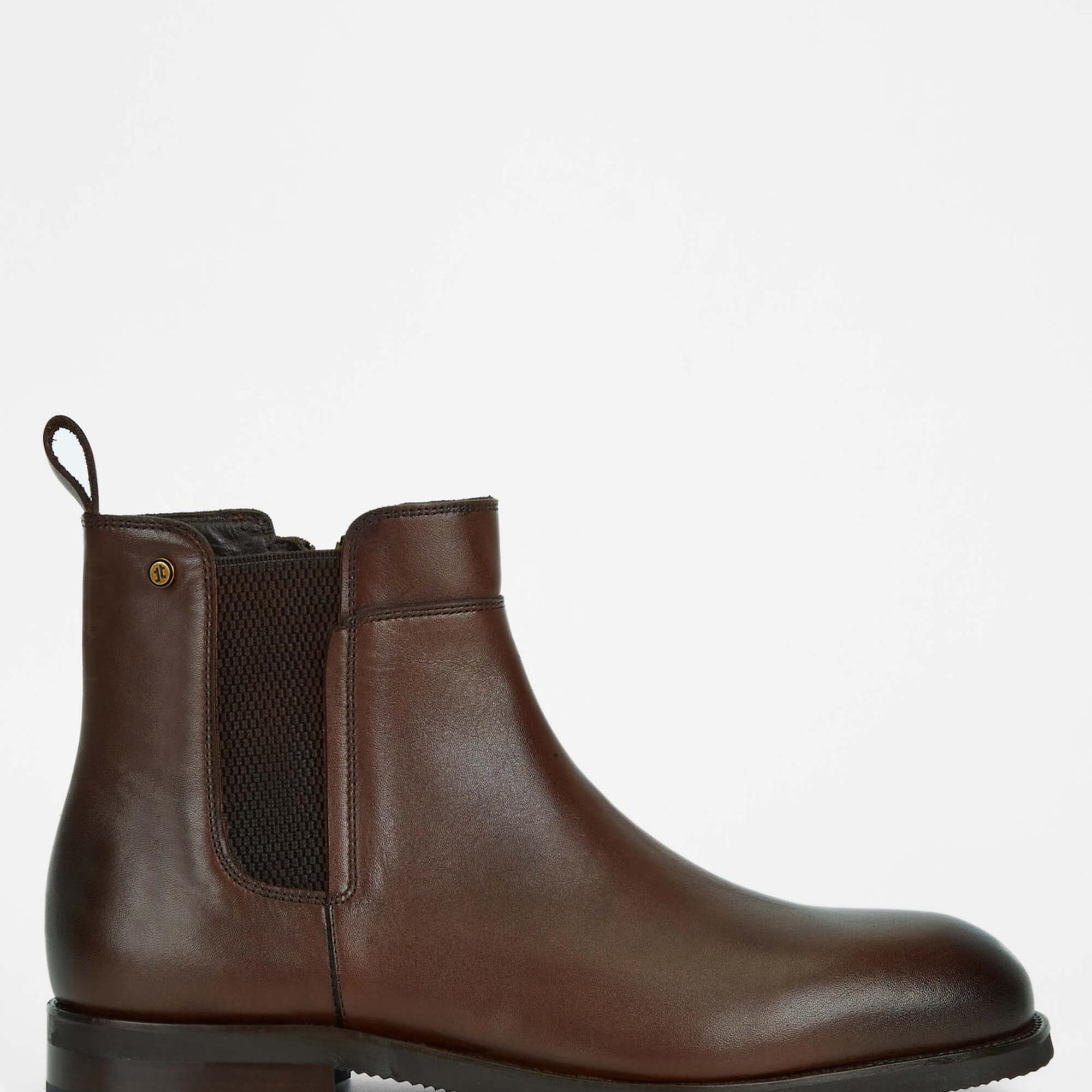 Tamer Tanca Erkek Hakiki Deri Kahverengi Casual Bot