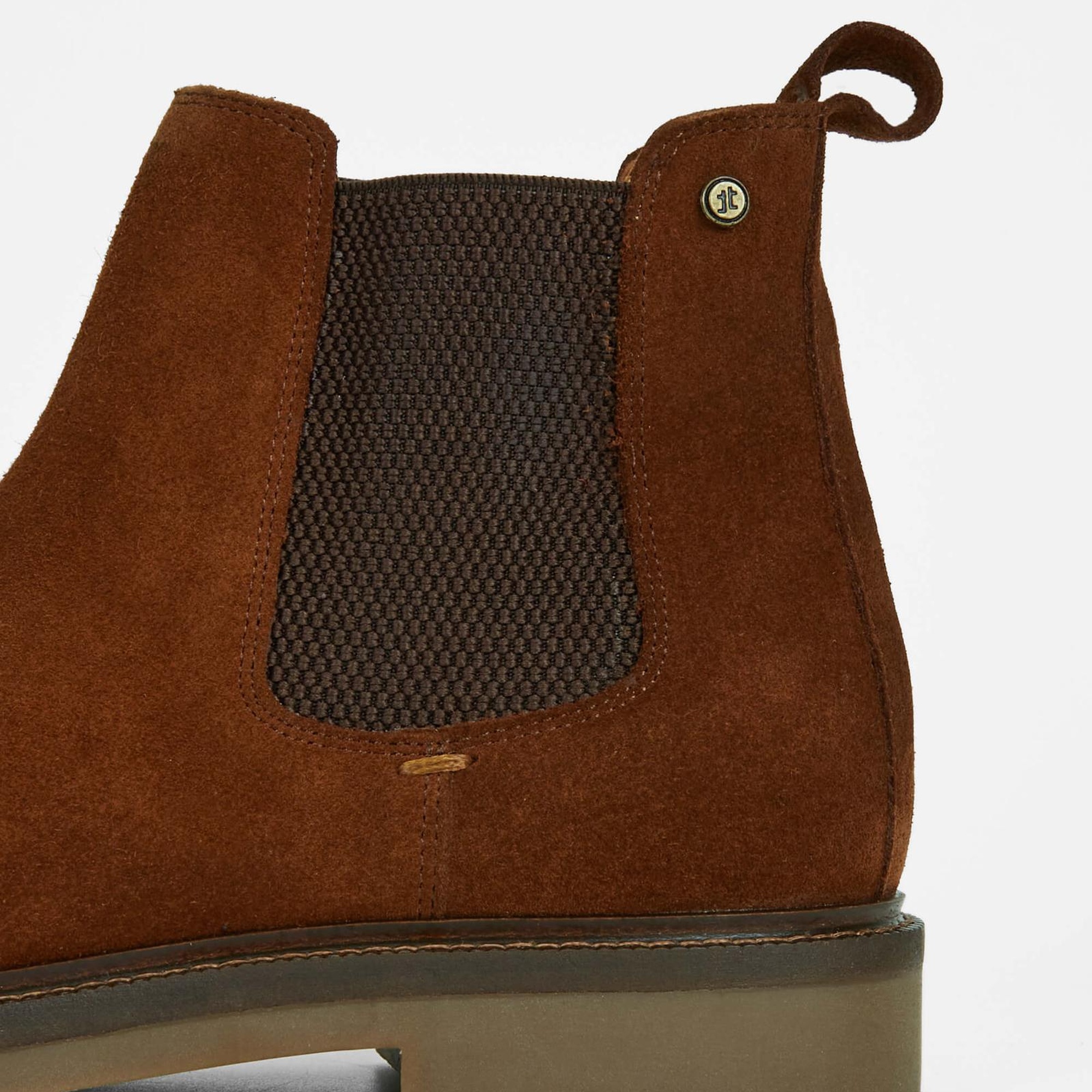 Tamer Tanca Erkek Hakiki Deri Kahverengi Süet Casual Bot