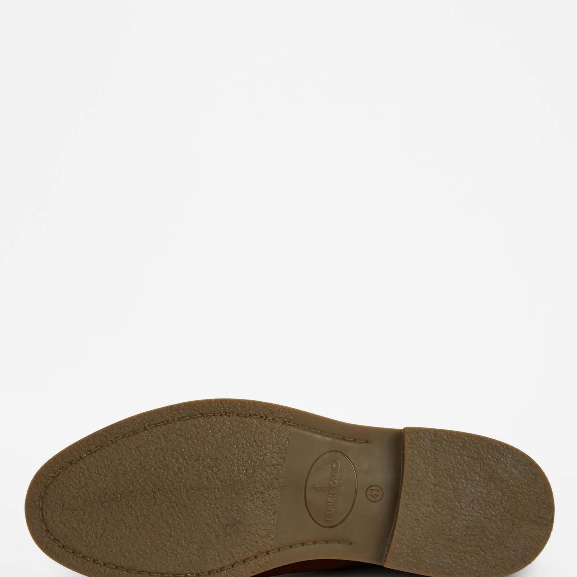 Tamer Tanca Erkek Hakiki Deri Kahverengi Süet Casual Bot