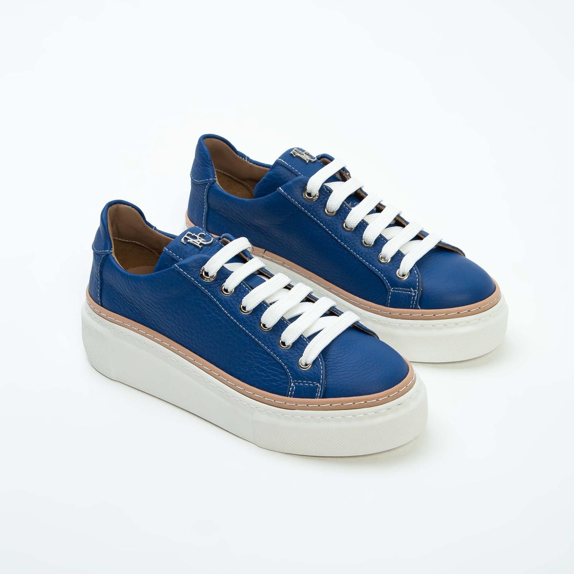 Tamer Tanca Kadın Hakiki Deri Saks Floter Sneakers & Spor Ayakkabı