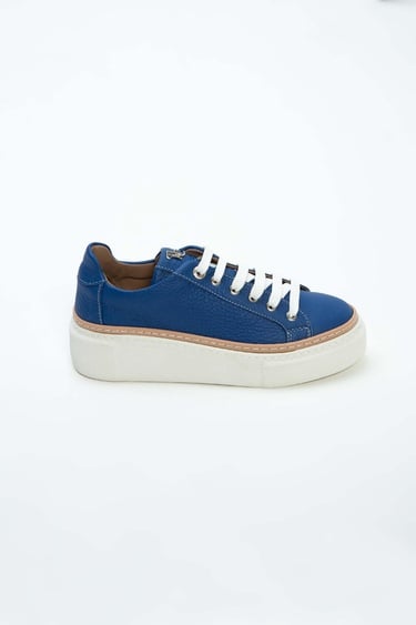  Tamer Tanca Kadın Hakiki Deri Saks Floter Sneakers & Spor Ayakkabı