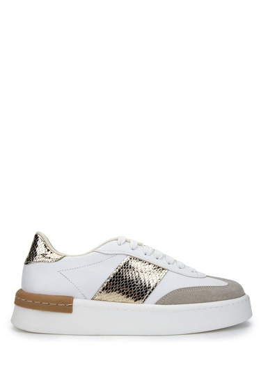  Tamer Tanca Kadın Hakiki Deri Beyaz Sneakers & Spor Ayakkabı