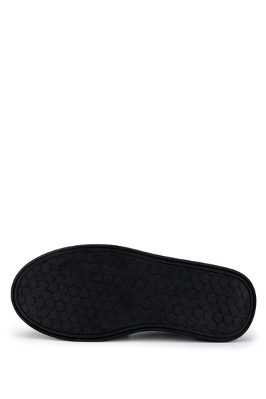  Tamer Tanca Kadın Hakiki Deri Siyah Sneakers & Spor Ayakkabı