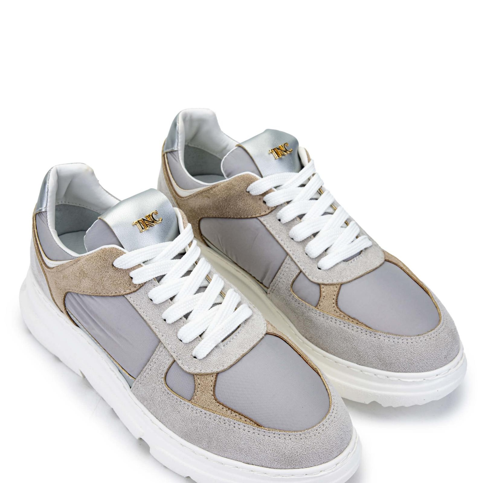 Tamer Tanca Kadın Hakiki Deri Bej Sneakers & Spor Ayakkabı