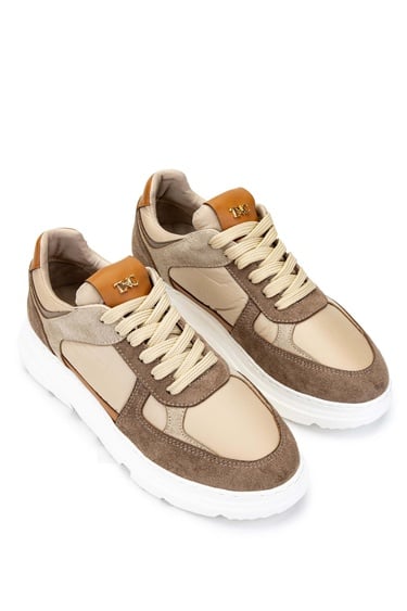  Tamer Tanca Kadın Hakiki Deri Kahverengi Sneakers & Spor Ayakkabı
