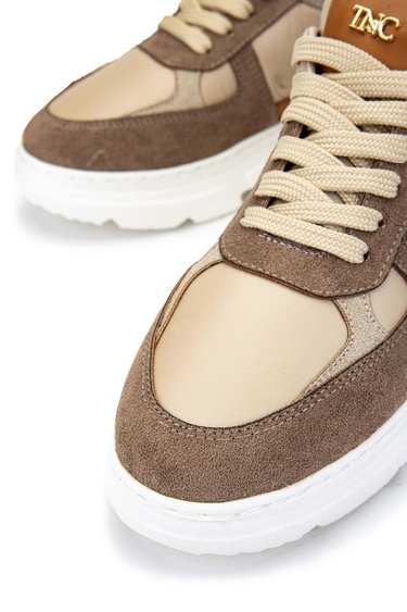  Tamer Tanca Kadın Hakiki Deri Kahverengi Sneakers & Spor Ayakkabı