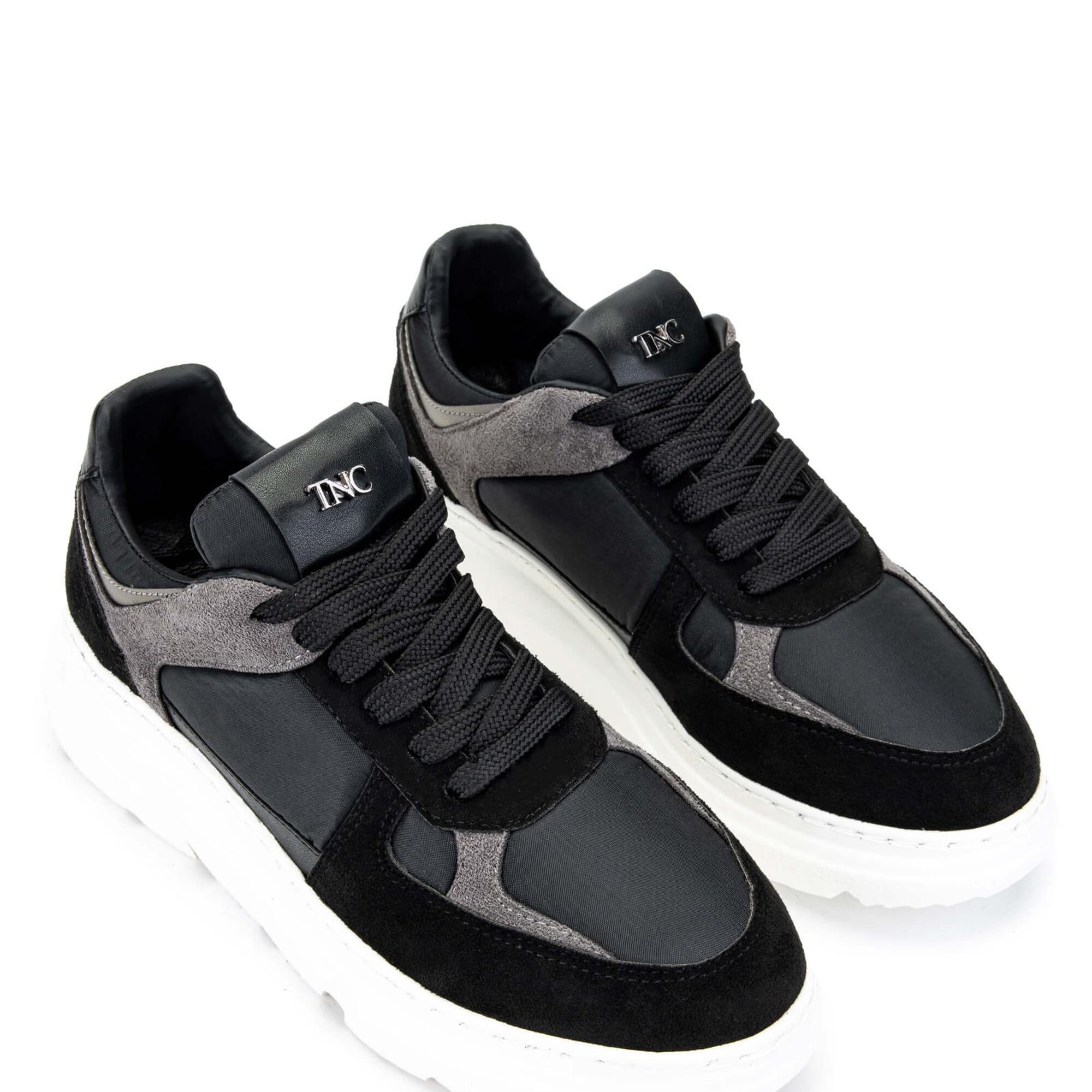 Tamer Tanca Kadın Hakiki Deri Siyah Sneakers & Spor Ayakkabı