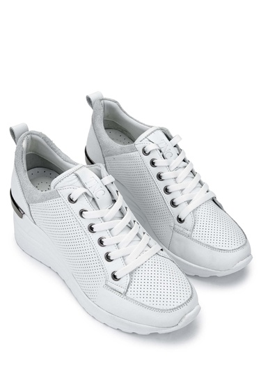  Tamer Tanca Kadın Hakiki Deri Beyaz Sneakers & Spor Ayakkabı