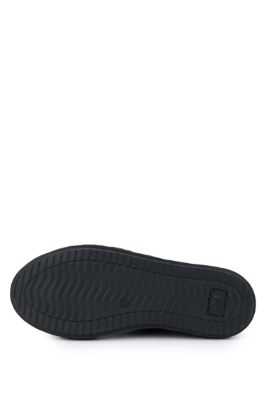  Tamer Tanca Kadın Hakiki Deri Siyah Sneakers & Spor Ayakkabı