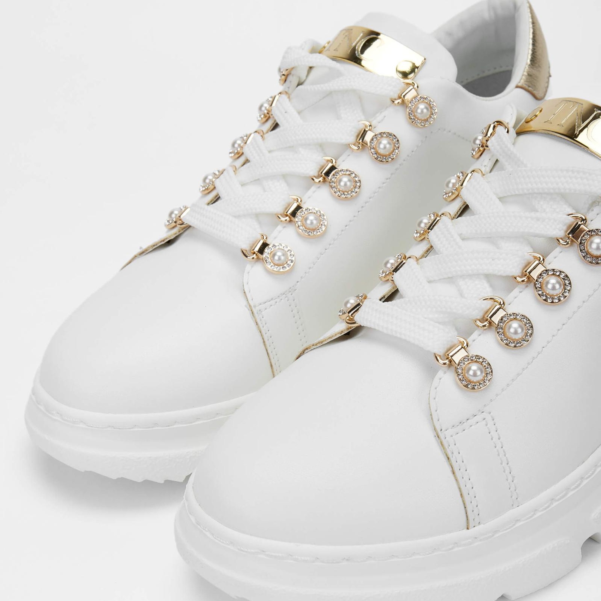 Tamer Tanca Kadın Vegan Beyaz Sneakers & Spor Ayakkabı