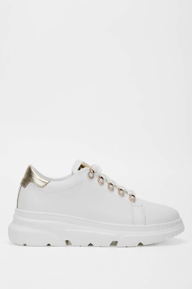  Tamer Tanca Kadın Vegan Beyaz Sneakers & Spor Ayakkabı