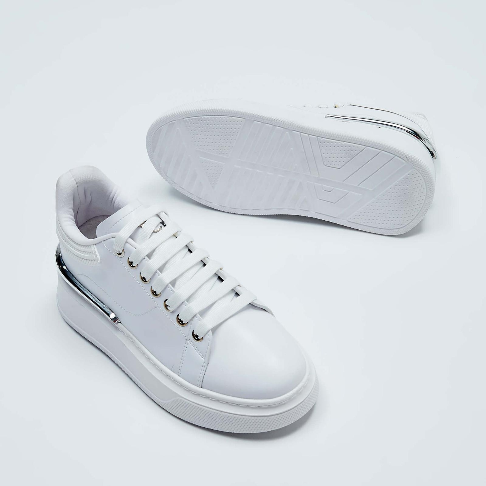 Tamer Tanca Kadın Vegan Beyaz Sneakers & Spor Ayakkabı