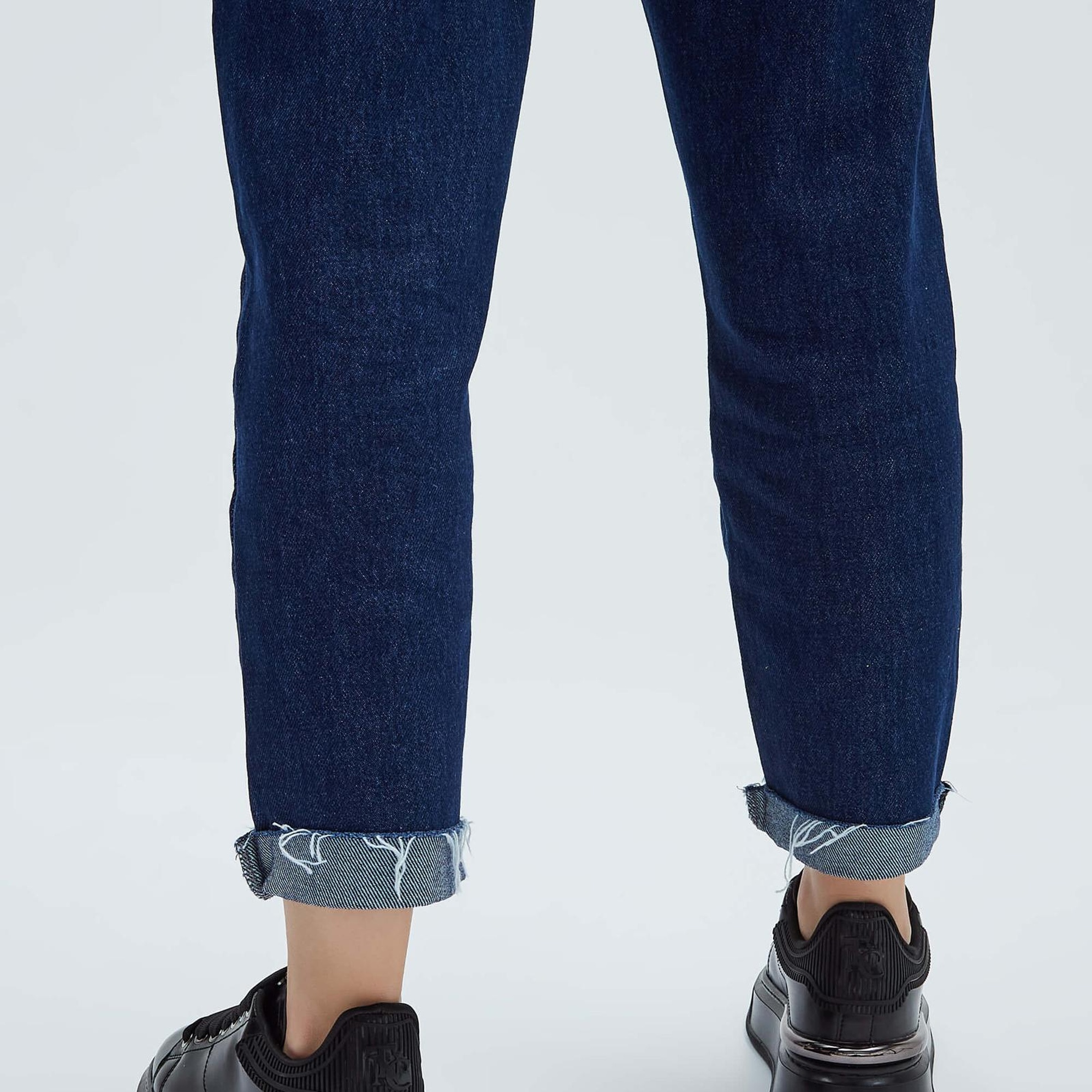 Tamer Tanca Kadın Vegan Siyah Sneakers & Spor Ayakkabı