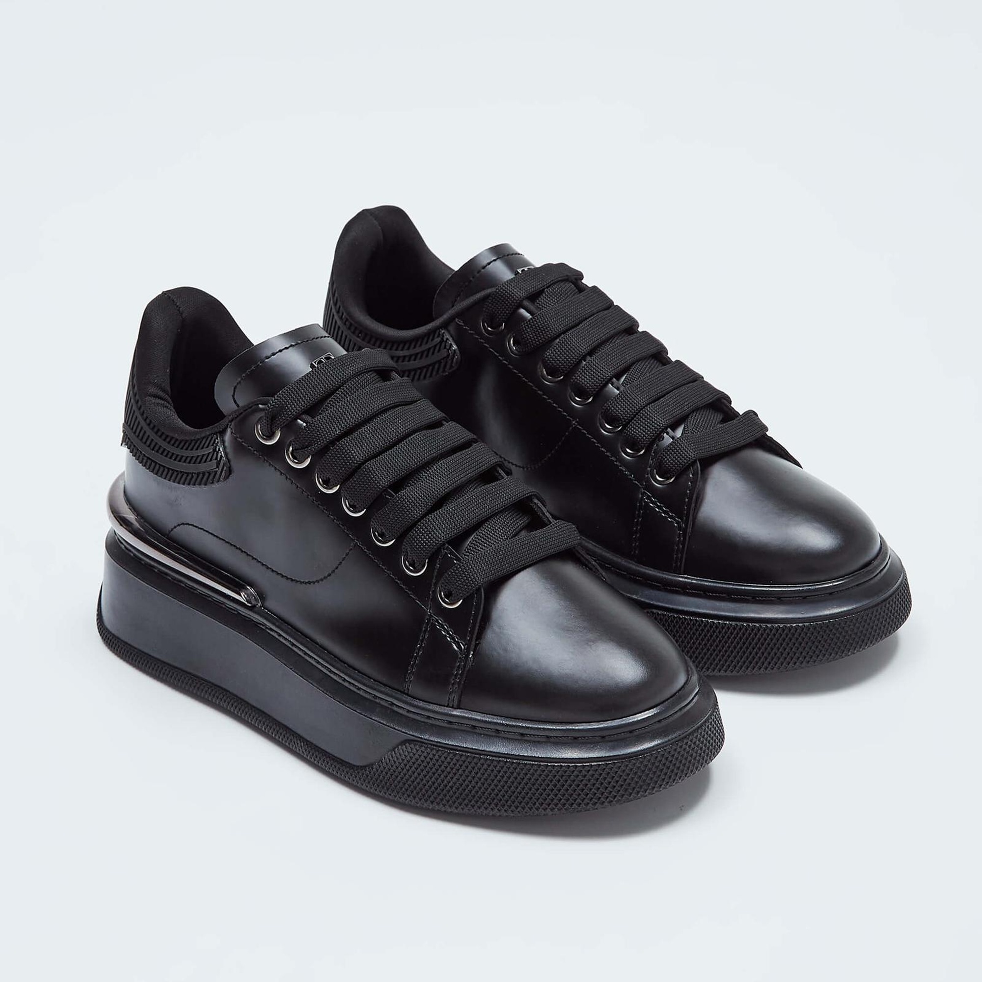 Tamer Tanca Kadın Vegan Siyah Sneakers & Spor Ayakkabı