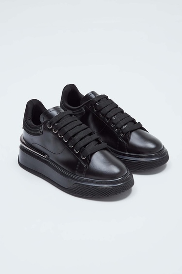  Tamer Tanca Kadın Vegan Siyah Sneakers & Spor Ayakkabı