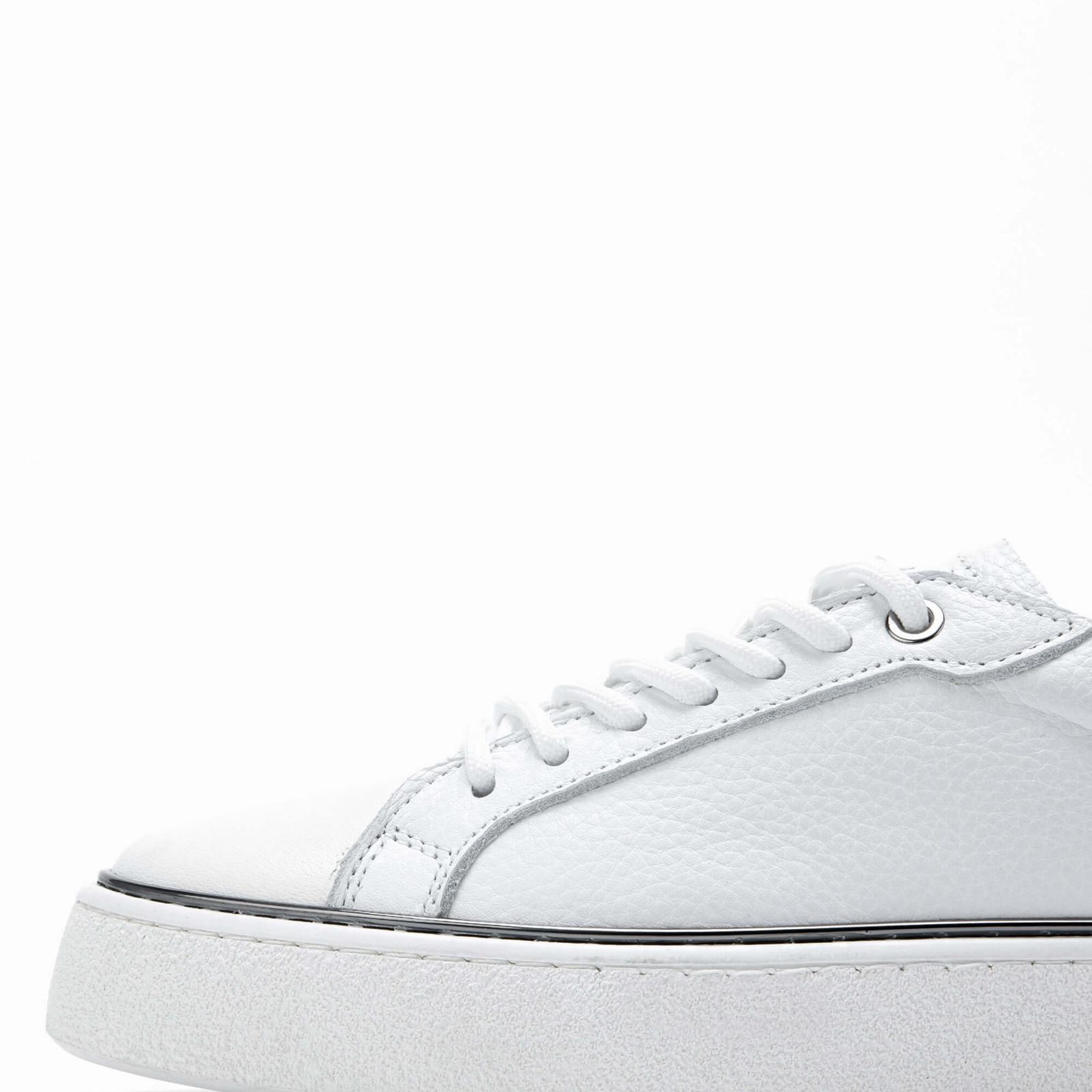 Tamer Tanca Kadın Hakiki Deri Beyaz Sneakers & Spor Ayakkabı