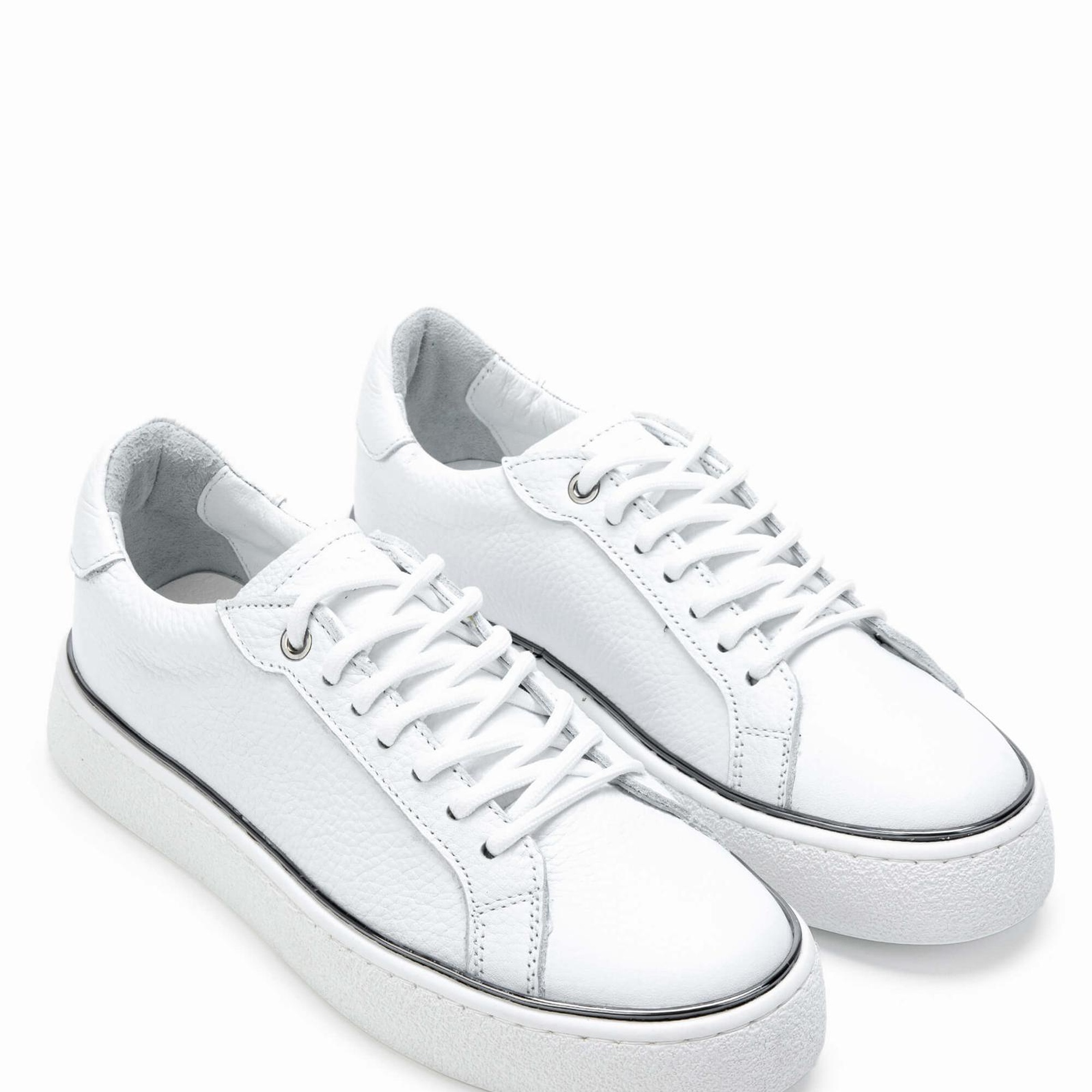 Tamer Tanca Kadın Hakiki Deri Beyaz Sneakers & Spor Ayakkabı