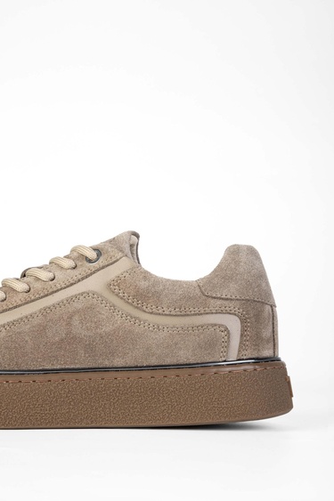  Tamer Tanca Kadın Hakiki Deri Vizon Sneakers & Spor Ayakkabı